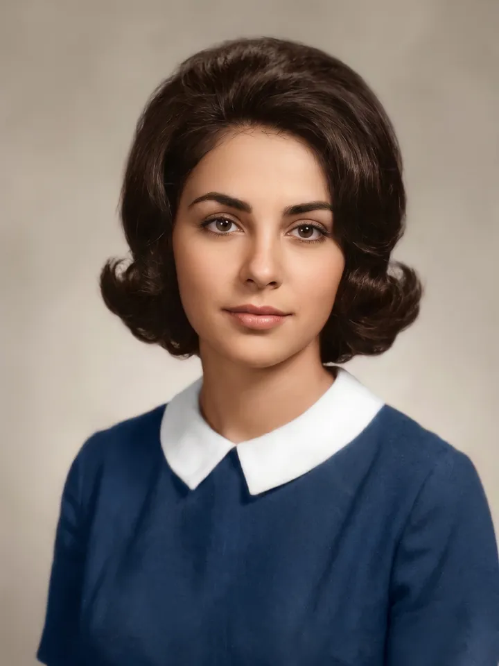 Old photo restored and colorized